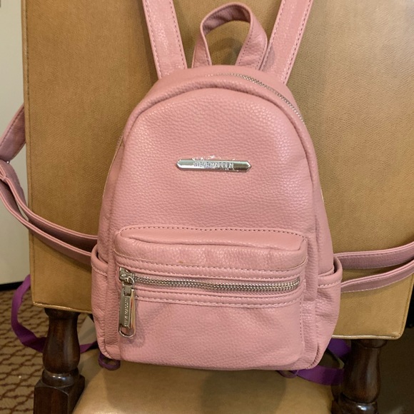 steve madden pink mini backpack